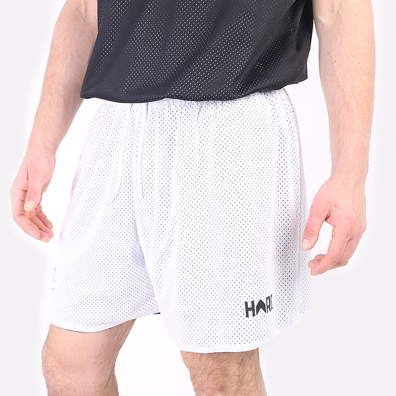 мужские черные двухсторонние шорты Hard Unifrom 22-2 black/white - цена, описание, фото 2